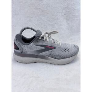 Brooks Ghost 16 Womens Running Shoes Gray Pink Size 8.5 Athletic
